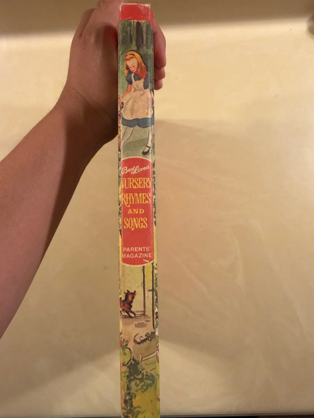 Vintage hardback Best Loved Nursery Rhymes and Songs.